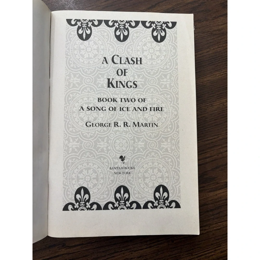 Clash of Kings by George R. R. Martin (2000, Mass Market)